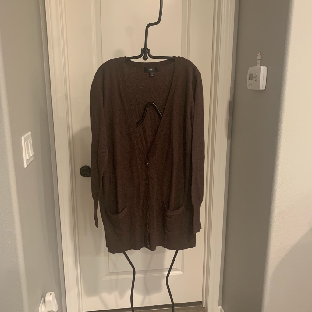 Mossimo Button Down Front In Brown